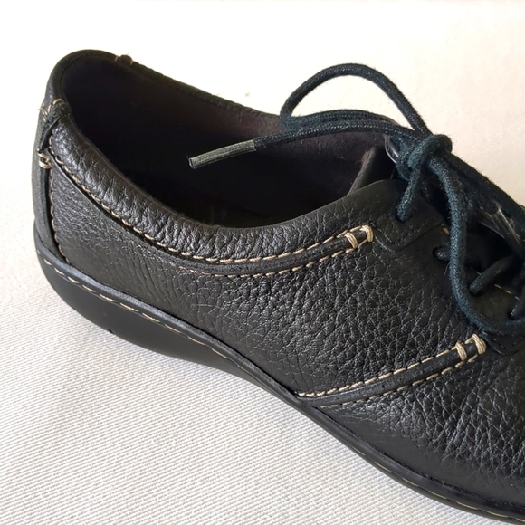 Clarks. Bendables. Black. Size 6.5M - Picture 12 of 16